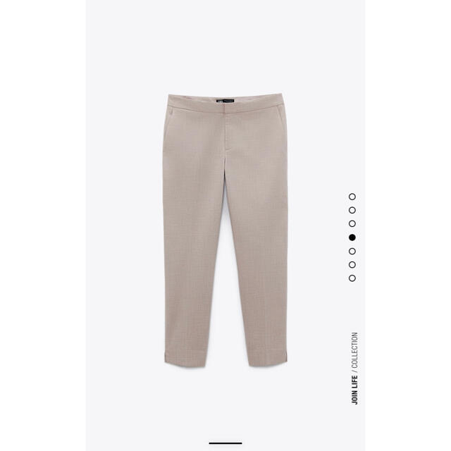 ZARA(ザラ)の2021SS ZARA ネップ加工スキニーパンツ 新品未使用 レディースのパンツ(スキニーパンツ)の商品写真