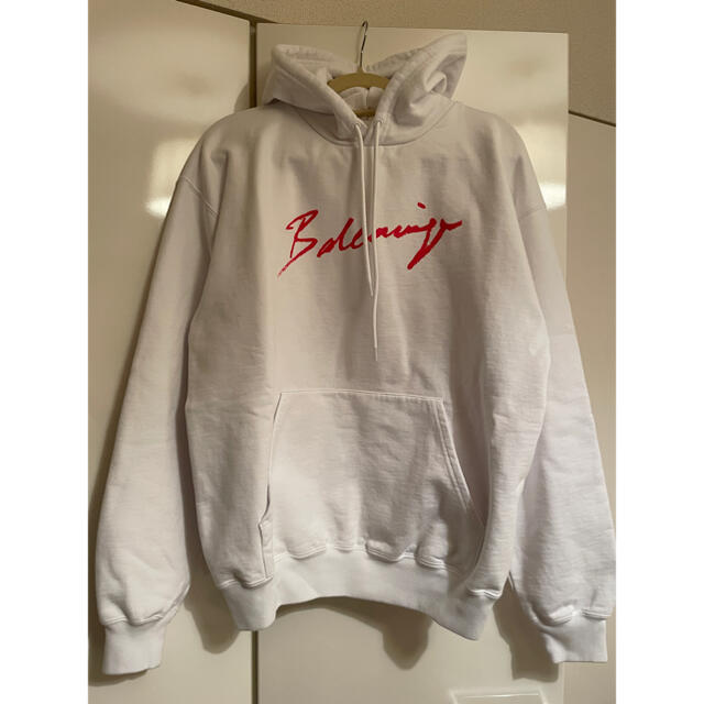 BALENCIAGA ロゴフーディー