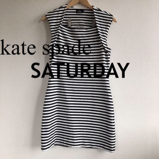 ケイトスペードサタデー(KATE SPADE SATURDAY)のkate spade saturdayケイトスペードMノースリーブワンピース(ミニワンピース)