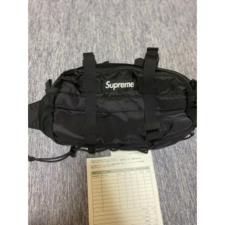 シュプリーム(Supreme)のsupreme Waist Bag シュプリーム ウエストバッグ ブラック 黒(ボディーバッグ)