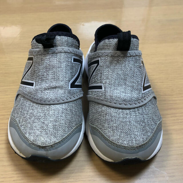 New Balance(ニューバランス)のニューバランス キッズ スニーカー K150S スリッポン グレー  17cm キッズ/ベビー/マタニティのキッズ靴/シューズ(15cm~)(スリッポン)の商品写真