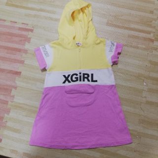 エックスガール(X-girl)のX-GIRL　ワンピース　100(ワンピース)