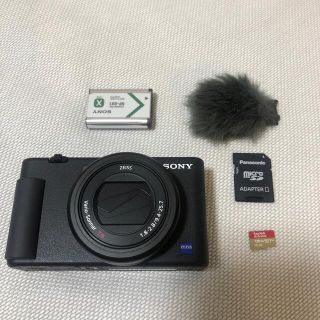 ソニー(SONY)のvlogcam zv-1 SDカード付き(コンパクトデジタルカメラ)