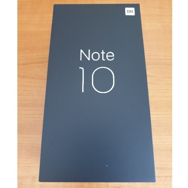 Xaomi Mi Note 10 グレイシヤーホワイト