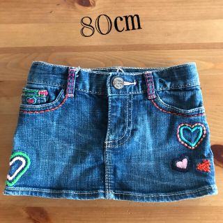 ベビーギャップ(babyGAP)のベビーギャップ　BabyGAP デニムスカート  80㎝ (スカート)