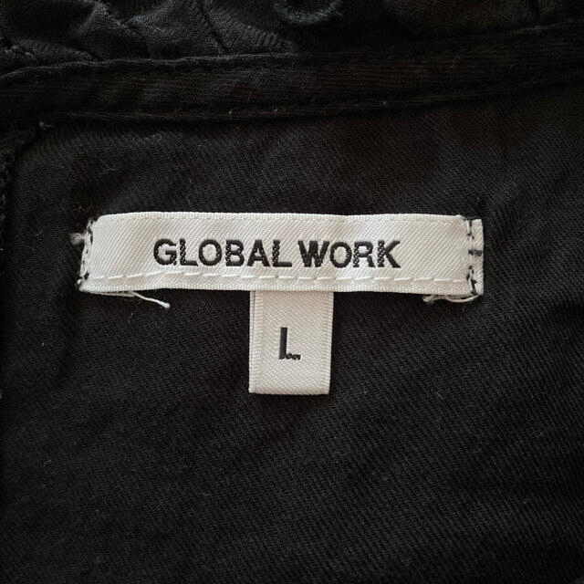 GLOBAL WORK(グローバルワーク)の【GLOBAL WORK】ネックフリルブラウス9分袖 レディースのトップス(Tシャツ(長袖/七分))の商品写真