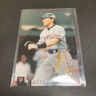 カルビー - 1999 カルビープロ野球チップス 松井秀喜 金サインの通販