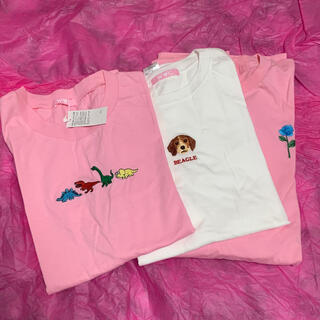 ダブルシー(wc)の《PINKY様専用》 W♡C Tシャツ 2枚、ロングTシャツ 1枚(Tシャツ(半袖/袖なし))