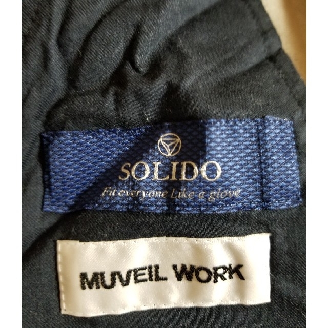 MUVEIL WORK(ミュベールワーク)のMUVEIL WORK サロペット レディースのパンツ(サロペット/オーバーオール)の商品写真