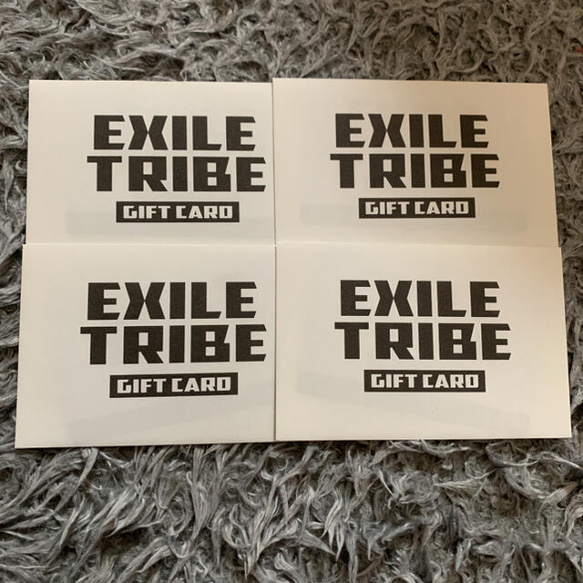 EXILE TRIBE(エグザイル トライブ)のEXILETRIBEギフトカード エンタメ/ホビーのタレントグッズ(ミュージシャン)の商品写真