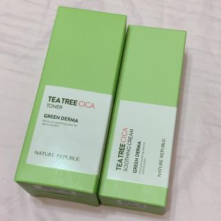 ネイチャーリパブリック(NATURE REPUBLIC)のジェヒョン様専用 ネイチャーリパブリック  ティーツリー2点セット(化粧水/ローション)