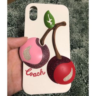 コーチ(COACH)のcoach♡ iPhoneXR ケース♡ 美品(iPhoneケース)