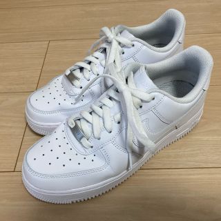 ナイキ(NIKE)のナイキ エアフォース 1 '07 白 25cm(スニーカー)