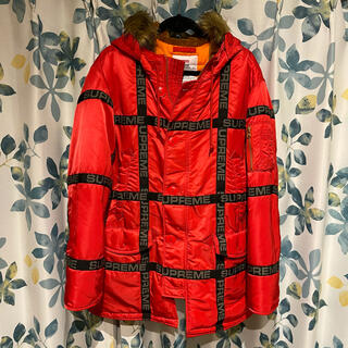 シュプリーム ミリタリージャケット(メンズ)（レッド/赤色系）の通販 