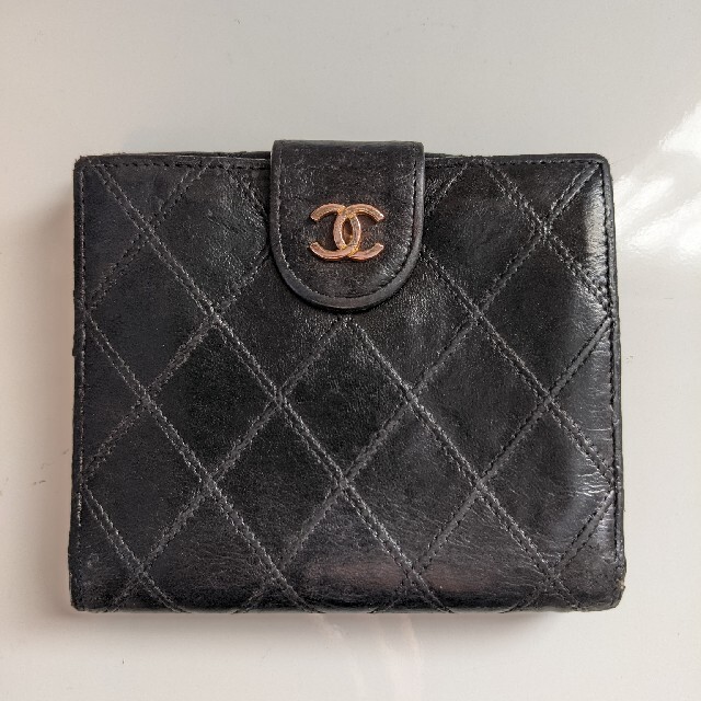 CHANEL(シャネル)のシャネル　ビコローレ　折財布 レディースのファッション小物(財布)の商品写真