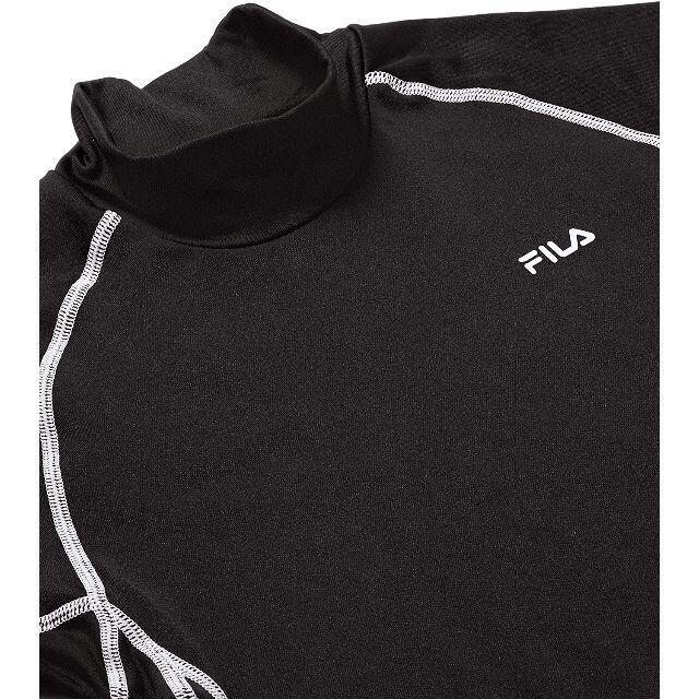 FILA(フィラ)の[フィラ] 裏起毛長袖ハイネックインナー レディース 446909 BGY LL レディースの下着/アンダーウェア(アンダーシャツ/防寒インナー)の商品写真