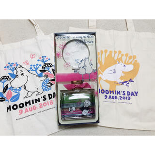 しょー様専用　MOOMIN ホームフレグランスディフューザー＆エコバッグ2点(キャラクターグッズ)