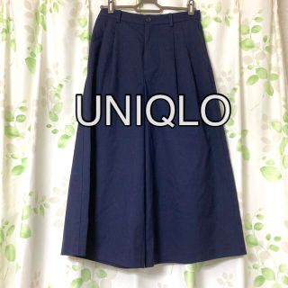 ユニクロ(UNIQLO)のユニクロ　ガウチョパンツ　ワイドパンツ(カジュアルパンツ)