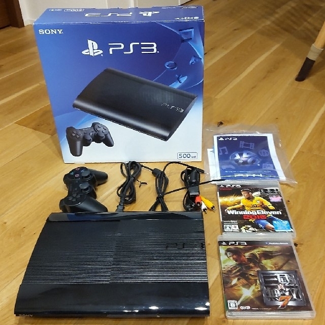 PS3 CECH-4300C 500GB  ソフト付