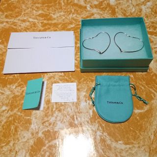 ティファニー(Tiffany & Co.)のティファニー・オープンハート・フープピアス・l・ラージ(ピアス)