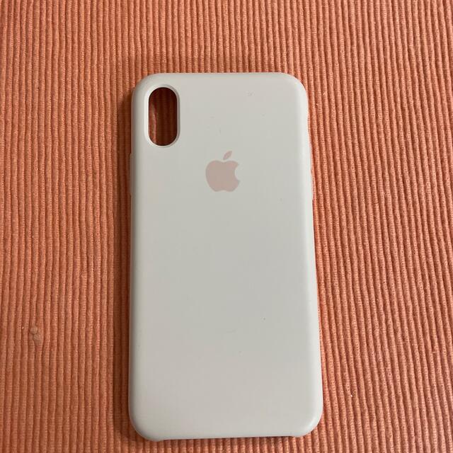 Apple(アップル)のiPhone X/XS シリコンケース　ピンクサンド スマホ/家電/カメラのスマホアクセサリー(iPhoneケース)の商品写真