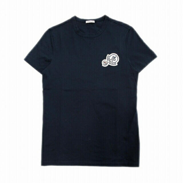 MONCLER モンクレール　ネイビー　ワッペン　Tシャツ サイズS