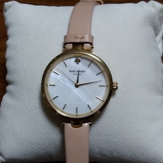 ケイトスペードニューヨーク(kate spade new york)のkate spade　腕時計　ピンクベージュ(腕時計)