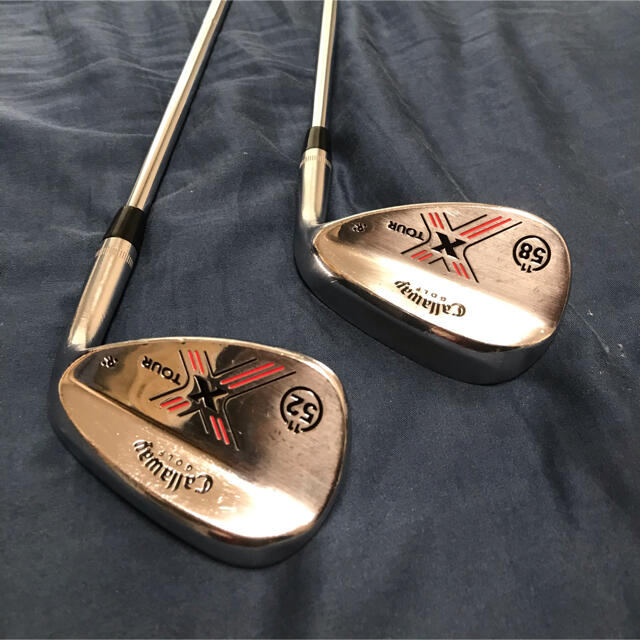 名器 Callaway Xtour ウェッジ 52° 58° ２本セット