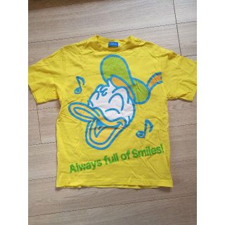 ディズニー(Disney)のディズニー　ドナルド　Tシャツ　Lサイズ　メンズ(Tシャツ/カットソー(半袖/袖なし))