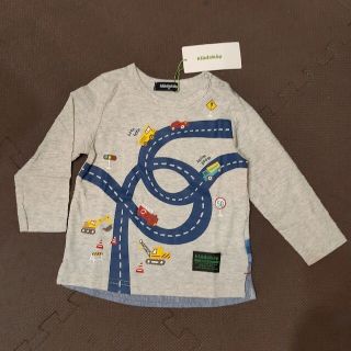 クレードスコープ(kladskap)の【新品】クレードスコープ 働く車Tシャツ 90(Tシャツ/カットソー)