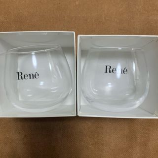 ルネ(René)のRene グラス　２つセット(食器)