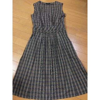 バーバリーブラックレーベル(BURBERRY BLACK LABEL)の【美品】BURBERRY バーバリーブラックレーベル ワンピース 38(ひざ丈ワンピース)