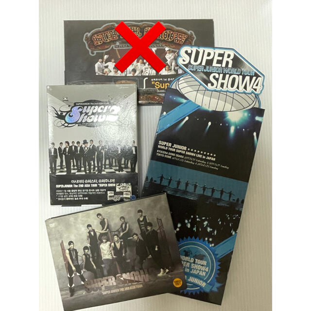 super junior SUPER SHOW1〜4