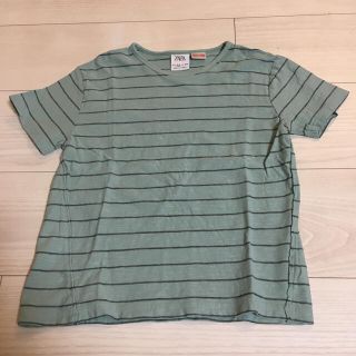 ザラキッズ(ZARA KIDS)の【美品】ZARA ボーダーTシャツ104cm(Tシャツ/カットソー)