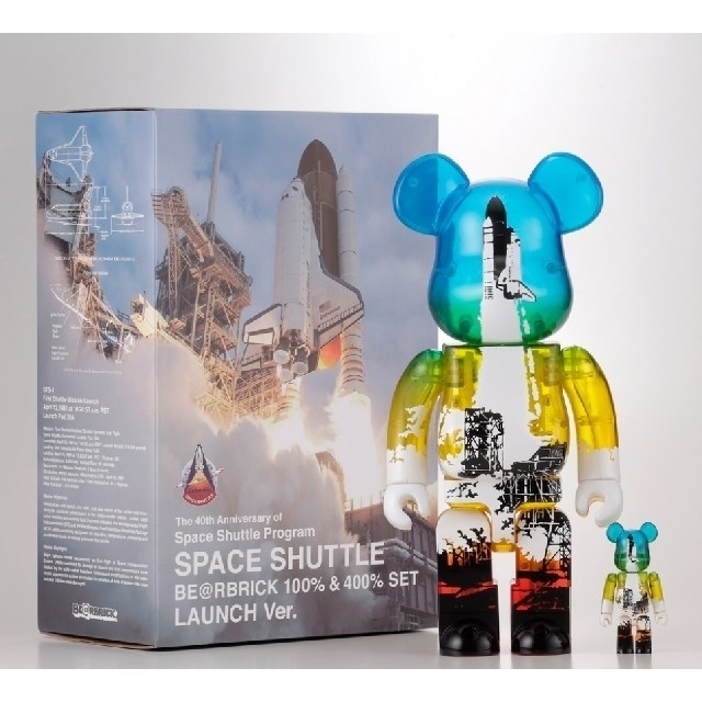 ◎SPACE SHUTTLE BE@RBRICK LAUNCH Ver. ◎エンタメ/ホビー