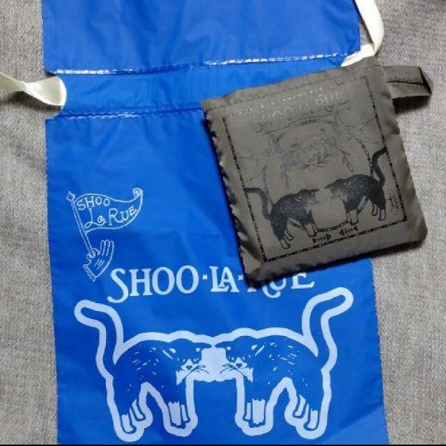 SHOO・LA・RUE(シューラルー)の新品 シューラルー 猫 エコバッグ ＆ タオル ギフトケース レディースのバッグ(エコバッグ)の商品写真