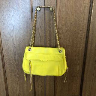 レベッカミンコフ(Rebecca Minkoff)のレベッカミンコフ　チェーンバッグ　イエロー(ショルダーバッグ)