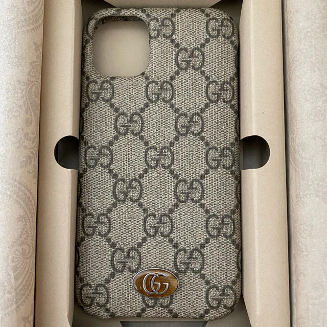 Gucci(グッチ)のGUCCI オフディアスマホケース スマホ/家電/カメラのスマホアクセサリー(iPhoneケース)の商品写真