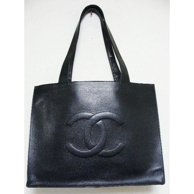 CHANEL - シャネルキャビアスキンレザーCCロゴマーク大きめ CHANEL - シャネルキャビアスキンレザーCCロゴマーク大きめ