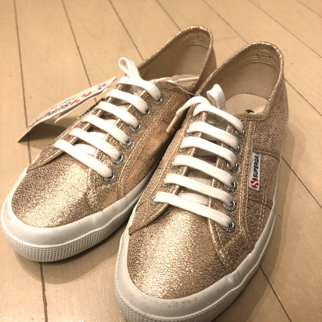 SUPERGA スニーカー 金