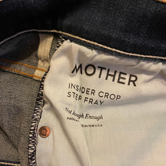 mother(マザー)のMOTHER マザー INSIDER CROP デニムパンツ/ 24 レディースのパンツ(デニム/ジーンズ)の商品写真