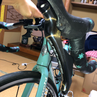 シマノ(SHIMANO)のdura ace 9100 STIレバー(パーツ)