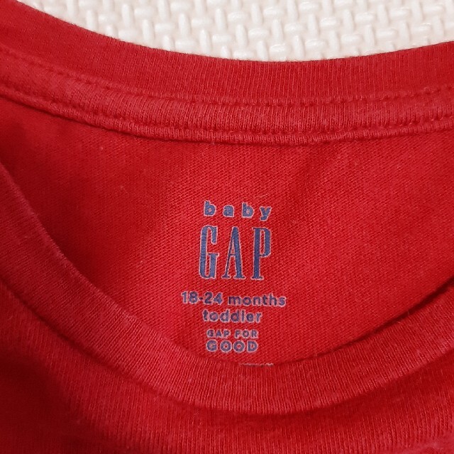 GAP(ギャップ)のGAP　長袖Tシャツ　80-90cm キッズ/ベビー/マタニティのベビー服(~85cm)(Ｔシャツ)の商品写真