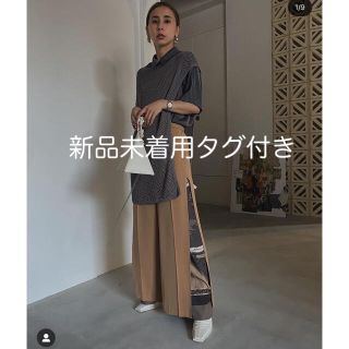 アメリヴィンテージ(Ameri VINTAGE)のAmeri MEDI TWIN CHEETAH SCARF PANTS 新品(カジュアルパンツ)