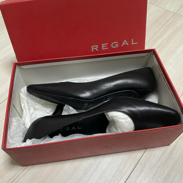 REGAL(リーガル)のリーガル　黒パンプス レディースの靴/シューズ(ハイヒール/パンプス)の商品写真