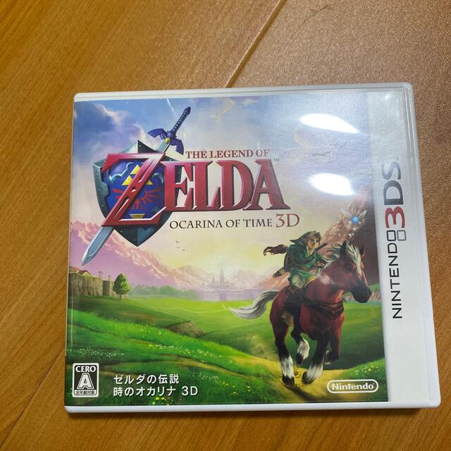 ゼルダの伝説 時のオカリナ 3D 3DS エンタメ/ホビーのゲームソフト/ゲーム機本体(携帯用ゲームソフト)の商品写真