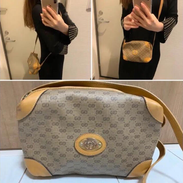 Gucci(グッチ)の✨ヴィンテージGUCCI ショルダー/スリング バッグ✨ レディースのバッグ(ショルダーバッグ)の商品写真