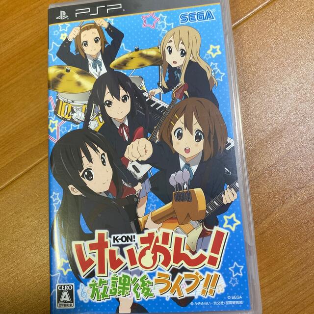 けいおん！ 放課後ライブ!! PSP エンタメ/ホビーのゲームソフト/ゲーム機本体(携帯用ゲームソフト)の商品写真