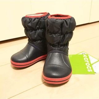 クロックス(crocs)の【お値下げ】クロックス☆キッズブーツ(長靴/レインシューズ)