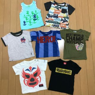 ブリーズ(BREEZE)の男の子 半袖Tシャツ7着まとめ売り♡80cm♡(Ｔシャツ)